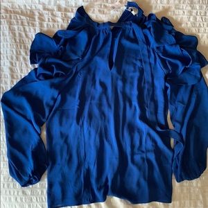 Loft Cold Shoulder Top